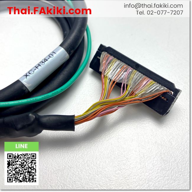 D)Used*, XC-H34-01 Harness cable, สายรัด สเปค DC30V 1m, KEYENCE