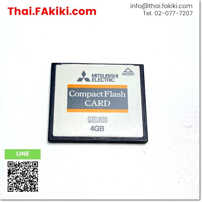 C)Used, QD81MEM-4GBC Compact Flash Card, การ์ดหน่วยความจำ สเปค 4GB