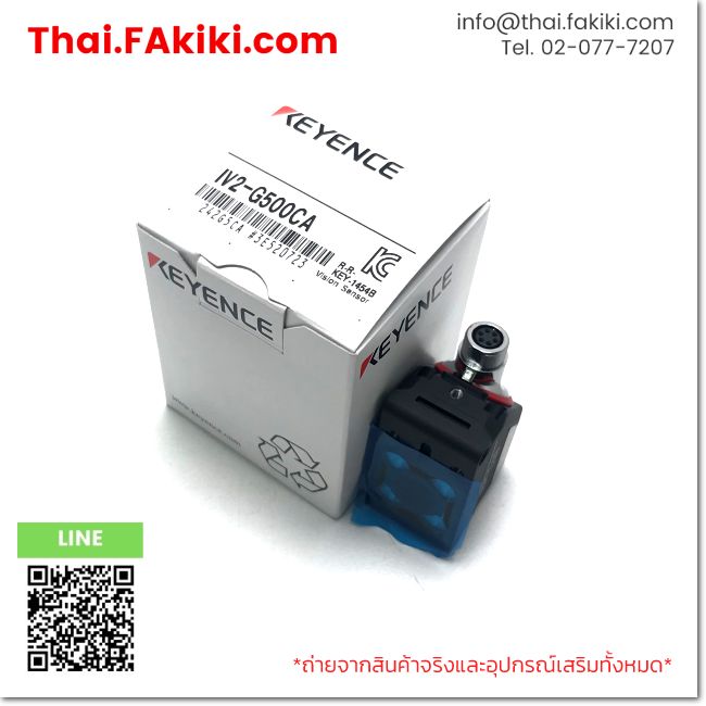 A)Unused, IV2-G500CA, Sensor Head, หัวเซนเซอร์, KEYENCE – Thai