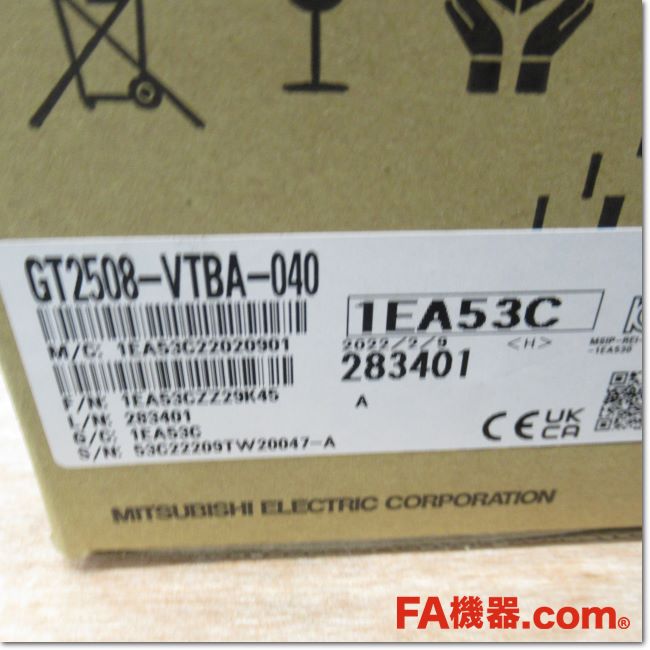 Japan (A)Unused Sale,GT2508-VTBA-040 GOT本体 8.4型 VGA[640×480] TFTカラー液晶  AC100-240V 【GT2508-VTBA 一部機能限定品】,อะไหล่เครื่องจักร,Machine  Parts,มือสอง,Secondhand –