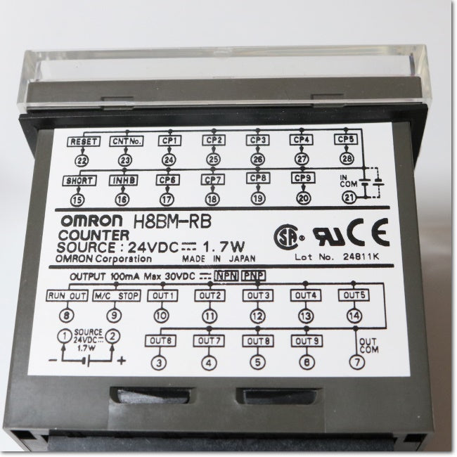 Japan (A)Unused,H8BM-RB　マルチカウンタ 6桁　DC24V ,Counter,OMRON