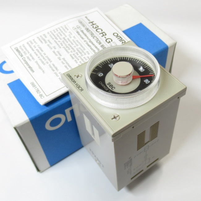 Japan (A)Unused,H3CR-G8L 100V 0.5s-120s ソリッドステート・タイマ