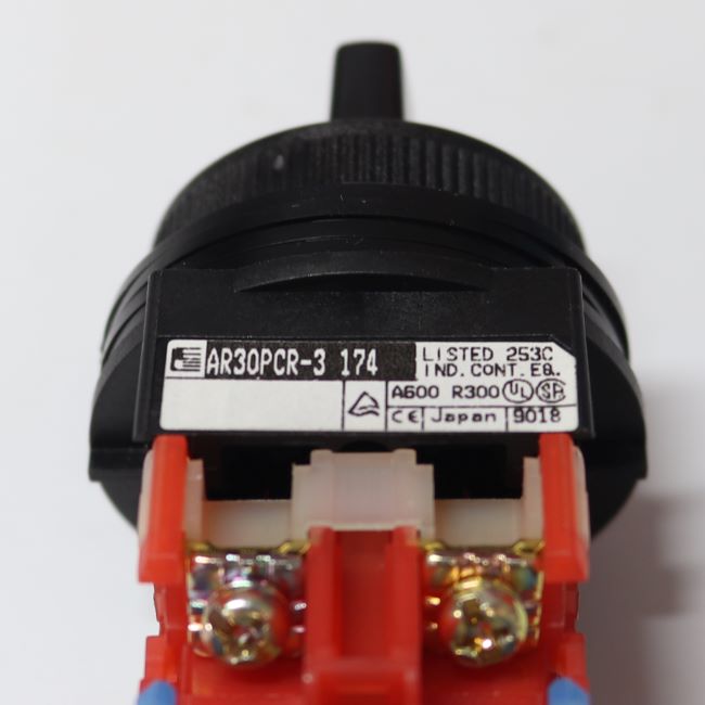 Japan (A)Unused,AR30PCR-3174B φ30 セレクタスイッチ 2a2b 3ノッチ