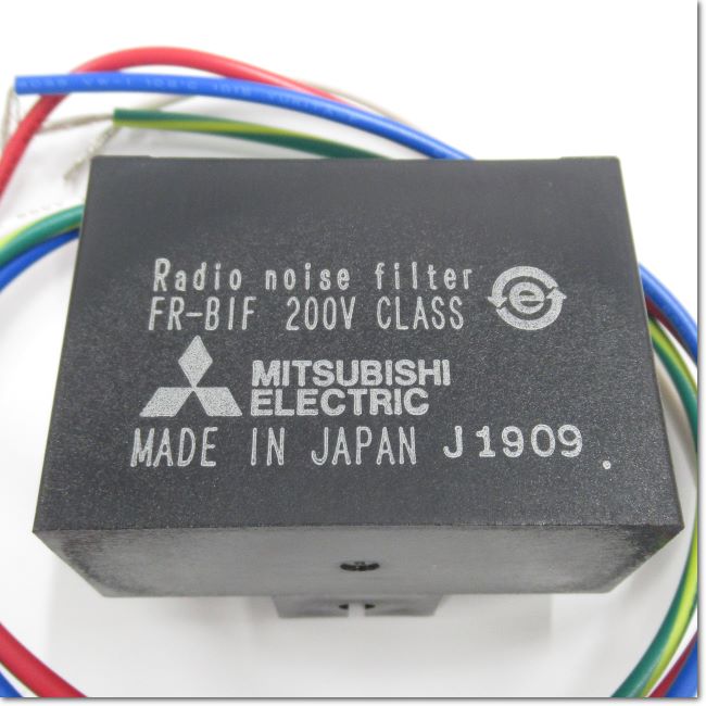 Japan (A)Unused,FR-BIF　ラジオノイズフィルタ 200Vクラスインバータ用 ,Noise Filter / Surge  Suppressor,MITSUBISHI