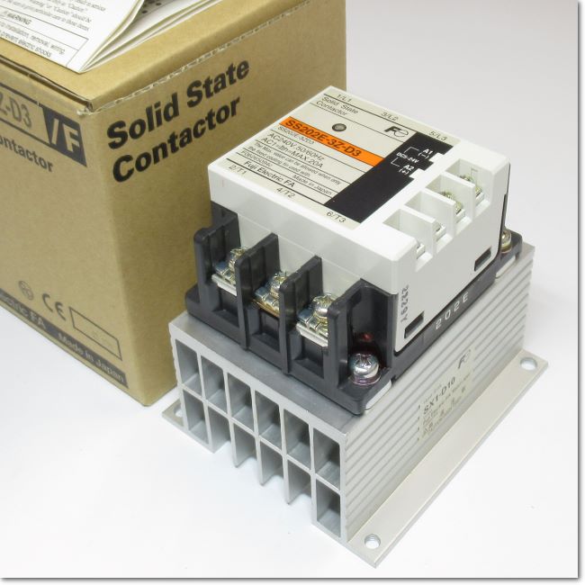 Japan (A)Unused,SS202E-3Z-D3/F ヒータ負荷専用三極ソリッドステートコンタクタ ,Solid State Relay /  Contactor ,Fuji