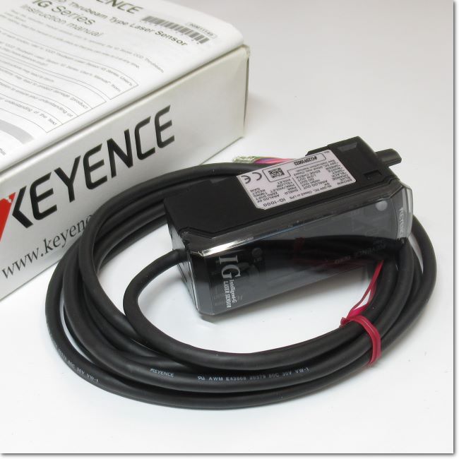 CCD透過型デジタルレーザセンサ　IGシリーズアンプ　IG-1000 FA機器ドットコム / IG-1000 CCD透過型デジタルレーザセンサ アンプ