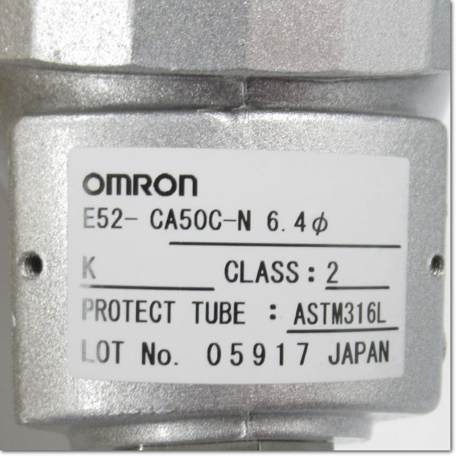 Japan (A)Unused,E52-CA50C-N D=6.4 温度センサ シース形熱電対 端子内蔵形  ,อะไหล่เครื่องจักร,Machine Parts,มือสอง,Secondhand –