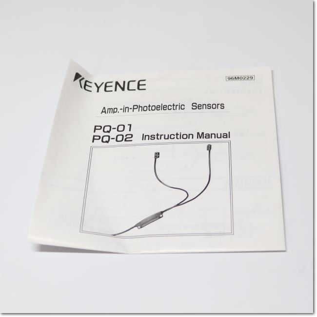 Japan (A)Unused,PQ-01　アンプ中継型ミニ光電センサ 透過型 ,Built-in Amplifier Photoelectric  Sensor,KEYENCE