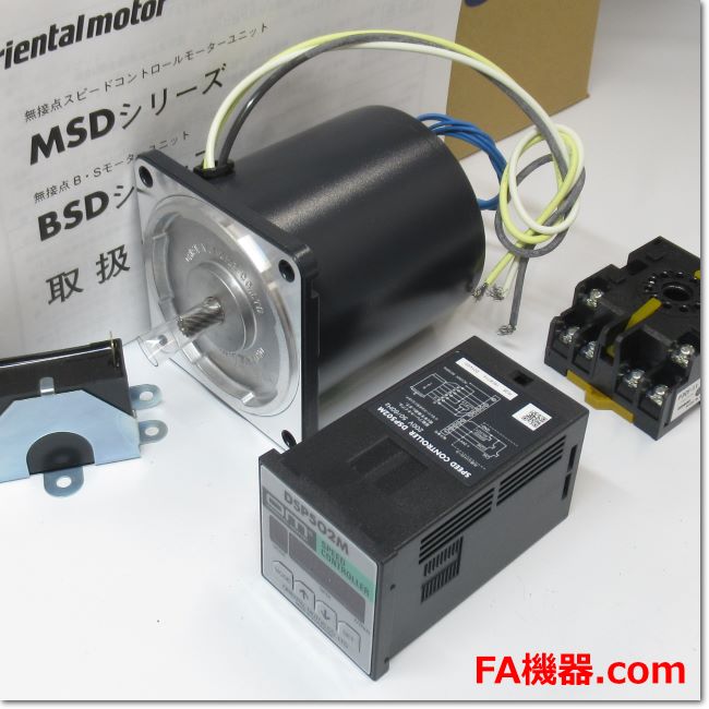 Japan (A)Unused,MSD425-412D 無接点スピードコントロールモーターユニット 取付角 80mm 25W 単相200V  ,Speed Control Motor,ORIENTAL MOTOR