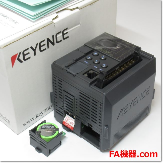 Japan (A)Unused,KV-5000 Ethernet 内蔵 CPUユニット Ver.2.0 ,CPU Module,KEYENCE