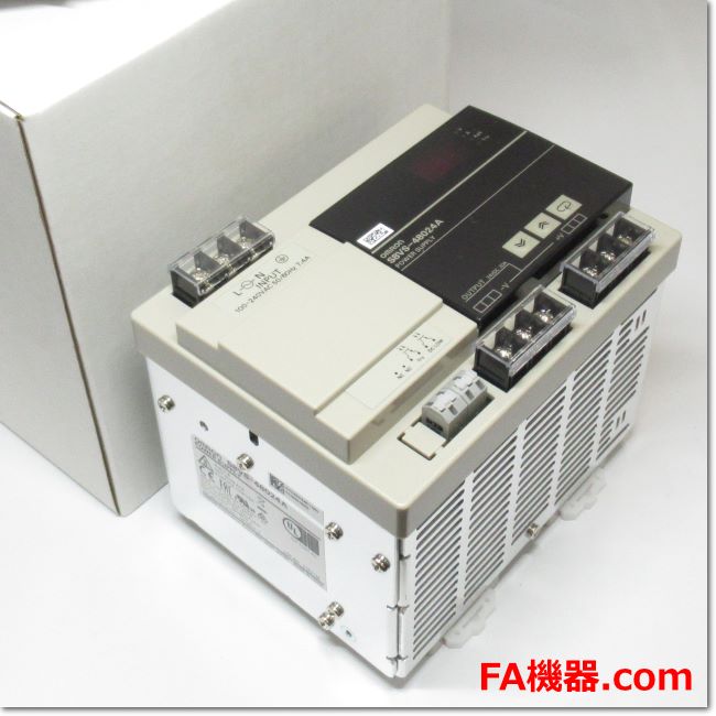 Japan (A)Unused,S8VS-48024A スイッチング・パワーサプライ カバー付タイプ DC24V 20A  ,อะไหล่เครื่องจักร,Machine Parts,มือสอง,Secondhand –