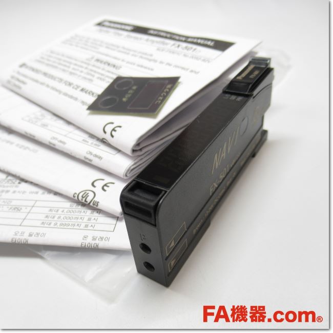 未使用　RIKOBR3-NPデジタルファイバーアンプ カラーファイバアンプ E3NX-CA omron(オムロン) 【通販モノタロウ】