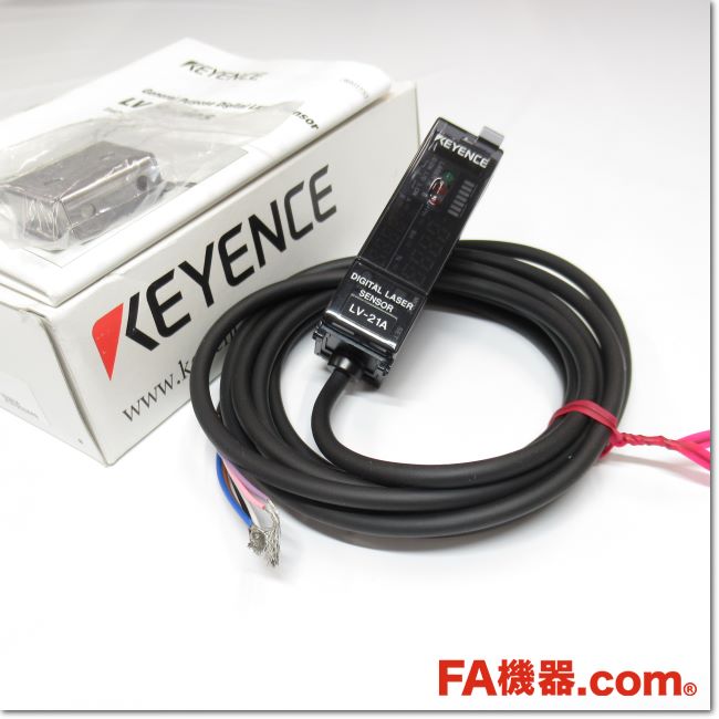 KEYENCE LV-NH32/ LV-H32 センサヘッド 反射型・スポットタイプ ...