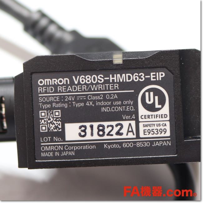 Japan (A)Unused,V680S-HMD63-EIP RFIDシステム リーダライタ,RFID System,OMRON