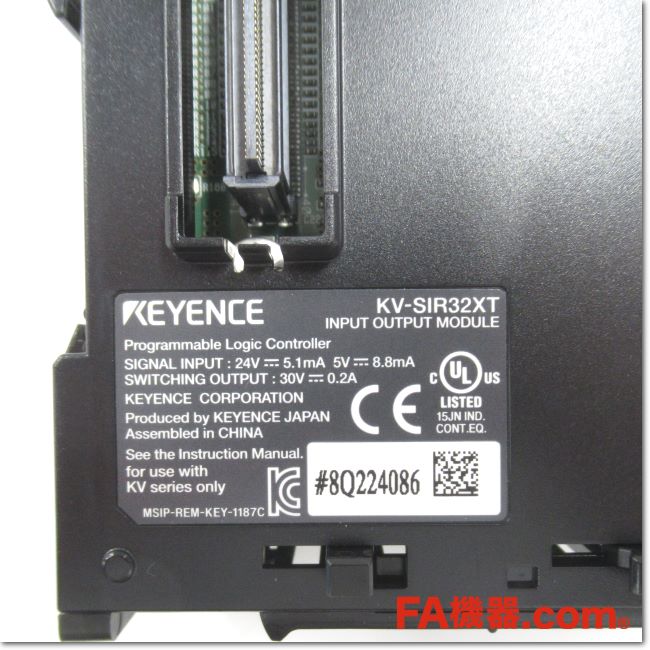 Japan (A)Unused,KV-SIR32XT 高速入出力ユニット 入出力32点,I/O Module,KEYENCE