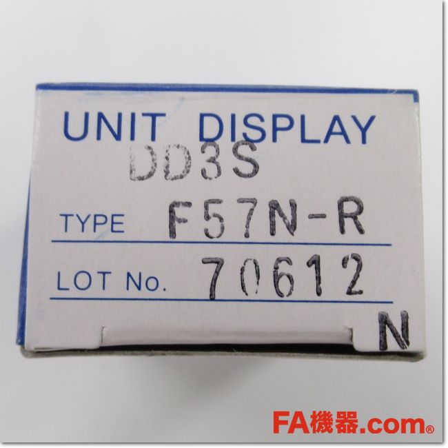 Japan (A)Unused,DD3S-F57N-R ユニットディスプレイ 文字表示 負論理,อะไหล่เครื่องจักร,Machine  Parts,มือสอง,Secondhand –