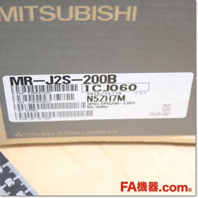 Japan (A)Unused,MR-J2S-200B サーボアンプ AC200V 2.0kW  SSCNET対応,อะไหล่เครื่องจักร,Machine Parts,มือสอง,Secondhand –