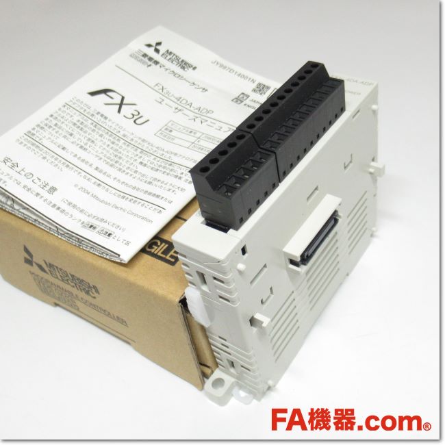 Japan (A)Unused,FX3U-4DA-ADP アナログ出力用アダプタ 4ch,Analog Module,MITSUBISHI