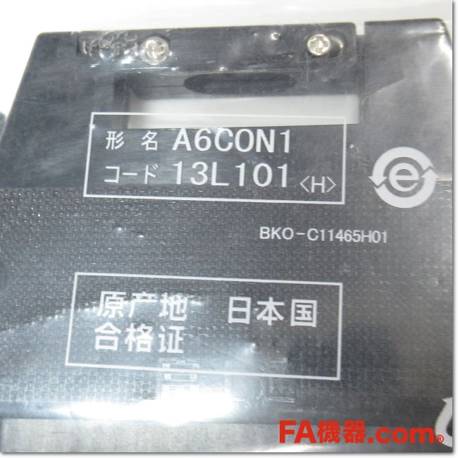 Japan (A)Unused,A6CON1 ハンダ付けタイプ40ピンコネクタ,อะไหล่