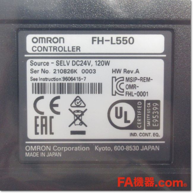 Japan (A)Unused,FH-L550 画像処理システム FHセンサコントローラ Lite