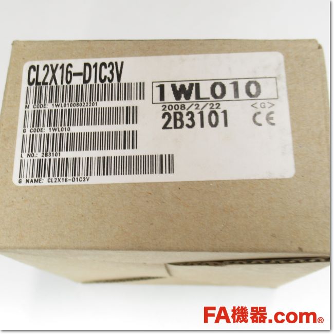 Japan (A)Unused,CL2X16-D1C3V センサコネクタ[e-CON]タイプ DC24V入力ユニット  プラスコモン用タイプ,Cc-Link Related,MITSUBISHI