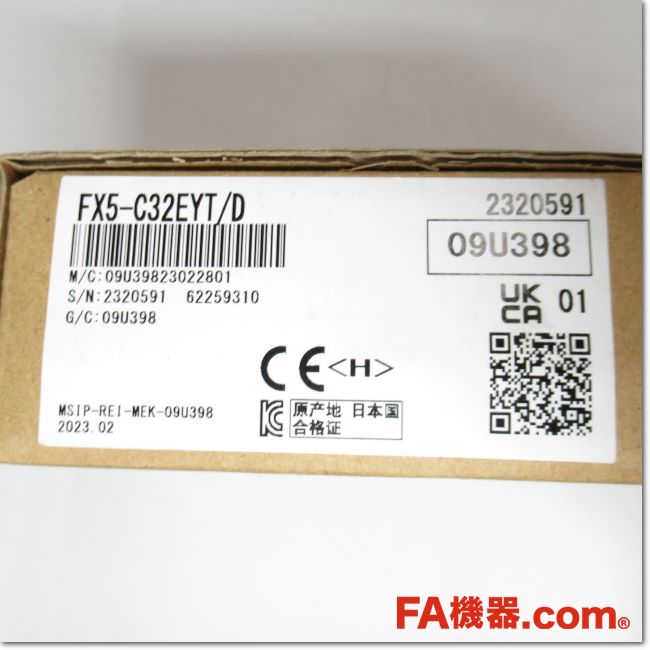 Japan (A)Unused,FX5-C32EYT/D 出力ユニット トランジスタ出力32点