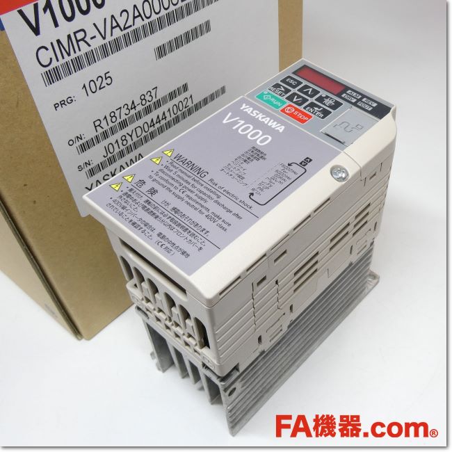 Japan (A)Unused,CIMR-VA2A0006BAA インバータ 三相200V,อะไหล่