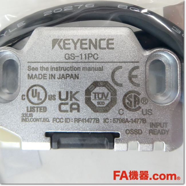 Japan (A)Unused,GS-11PC セーフティドアセンサ 非接触 標準タイプ PNP M12コネクタタイプ,Safety (Door /  Limit) Switch,KEYENCE