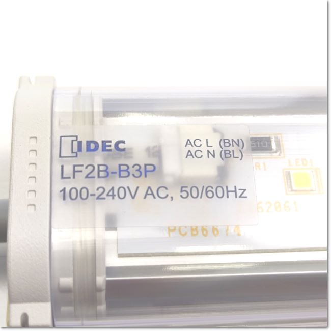 LF2B-B3P-ATHWW2-1M ไฟแอลอีดี (LED) สเปค AC100-240V ,Idec –