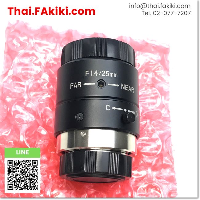C)Used, CA-LH25 camera lens ,เลนส์ถ่ายภาพ สเปค F1.4/25mm ,KEYENCE