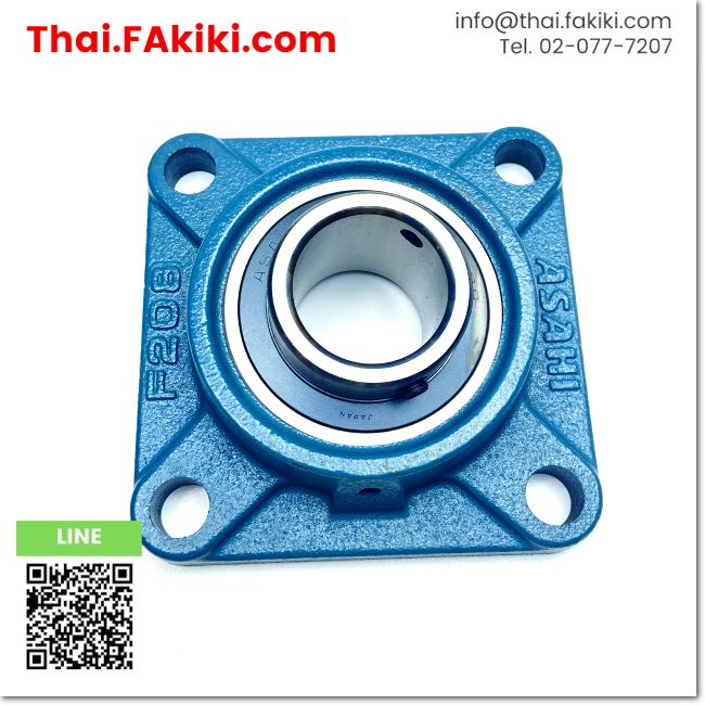 (C)Used, F208 (UC208) Bearing Unit, bearing specification Ø40, ASAHI