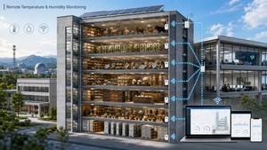 Case Study: Remote Temperature and Humidity Monitoring System in a Japanese National Museum's Research Sample Repository