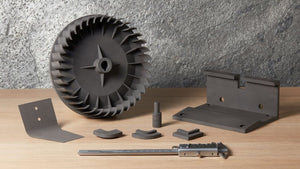 Methods for printing replacement parts and spare parts using 3D printing technology. 
