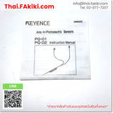 (A)Unused, PQ-02, Photoelectronic Sensor, โฟโต้อิเล็กทริค เซ็นเซอร์, KEYENCE