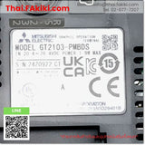 (A)Unused, GT2103-PMBDS DC24V, Graphic Operation Terminal, GOT, หน้าจอแสดงผล GOT, MITSUBISHI