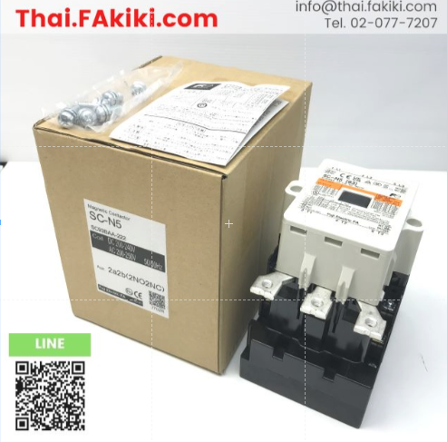 (A)Unused, SC-N5 Electromagnetic Contactor ,Magnetic contactor specification AC/DC200V 2a2b ,FUJI 