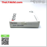 (A)Unused, OP-26486 connector ,ตัวเชื่อมต่อ (คอนเนคเตอร์) สเปค 9-pin ,KEYENCE