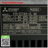 (D)Used*, FR-D740-0.4K Inverter, อินเวอร์เตอร์ สเปค 3PH 400V, MITSUBISHI