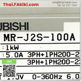 (D)Used*, MR-J2S-100A Servo Amplifier, ชุดควบคุมการขับเคลื่อนเซอร์โว สเปค AC200V 1kw, MITSUBISHI