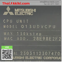 (C)Used, Q13UDVCPU Universal Model QCPU, QCPU รุ่นสากล สเปค -, MITSUBISHI