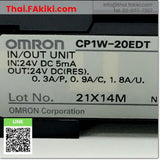 (D)Used*, CP1W-20EDT Extension analog input unit, ยูนิตขยายอินพุตอนาล็อก สเปค DC24V, OMRON