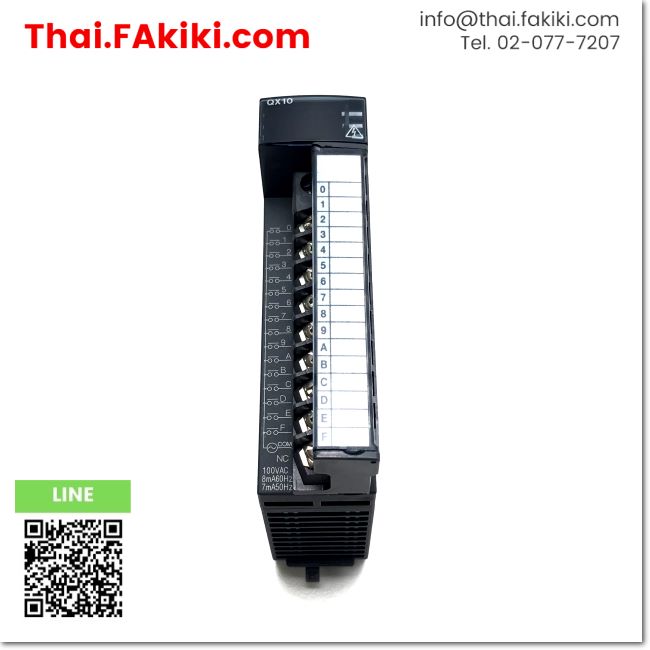 (C)Used, QX10 DC Input Module, Input module spec 16point, MITSUBISHI ...