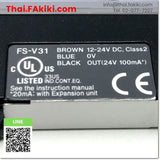 (C)Used, FS-V31 Fiber Optic Sensor Amplifier, Fiber Amplifier Specs -, KEYENCE 