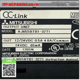 (C)Used, AJ65SBTB1-32T1 CC-Link System Compact Type Remote I/O Module, โมดูล I/O ระยะไกลระบบ CC-Link สเปค 32Points, MITSUBISHI
