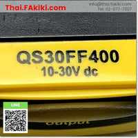 (C)Used, QS30FF400 Photoelectronic Sensor, โฟโต้อิเล็กทริค เซ็นเซอร์ สเปค DC10-30V, BANNER