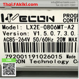 (C)Used, LX2E-0806MT-A2 PLC, พีแอลซี สเปค AC85-264V, WECON