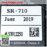 (C)Used, SR-710 Ultra-compact digital bar code reader standard type, เครื่องอ่านบาร์โค้ดดิจิตอลขนาดเล็กพิเศษ แบบมาตรฐาน สเปค -, KEYENCE