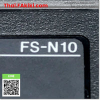 (C)Used, FS-N10 PHOTOELECTRIC SENSOR, โฟโตอิเล็กทริคเซนเซอร์, เซนเซอร์รับแสง สเปค -, KEYENCE