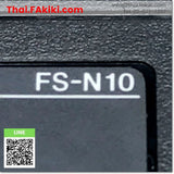 (C)Used, FS-N10 PHOTOELECTRIC SENSOR, โฟโตอิเล็กทริคเซนเซอร์, เซนเซอร์รับแสง สเปค -, KEYENCE