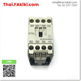 (C)Used, S-T10 Electromagnetic Contactor, แมกเนติกคอนแทคเตอร์ สเปค DC24V 1a, MITSUBISHI